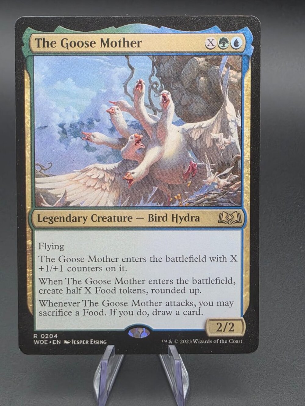 THE GOOSE MOTHER 312 R COMMANDER: SECRETS OF STRIXHAVEN NM MTG